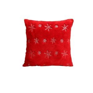Snowflake Fuzzy Pillow Covers- 2